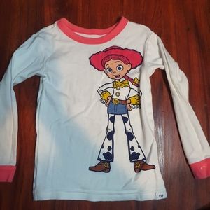 Gap x pixar Jessie toy story pj top sz 4